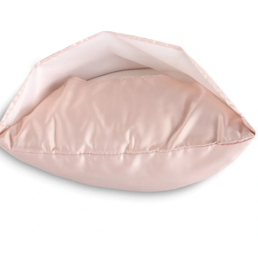 ❗️SET OF 2❗️Demdaco Blush Satin Pillow Case Set of 2- Wake Up Brave